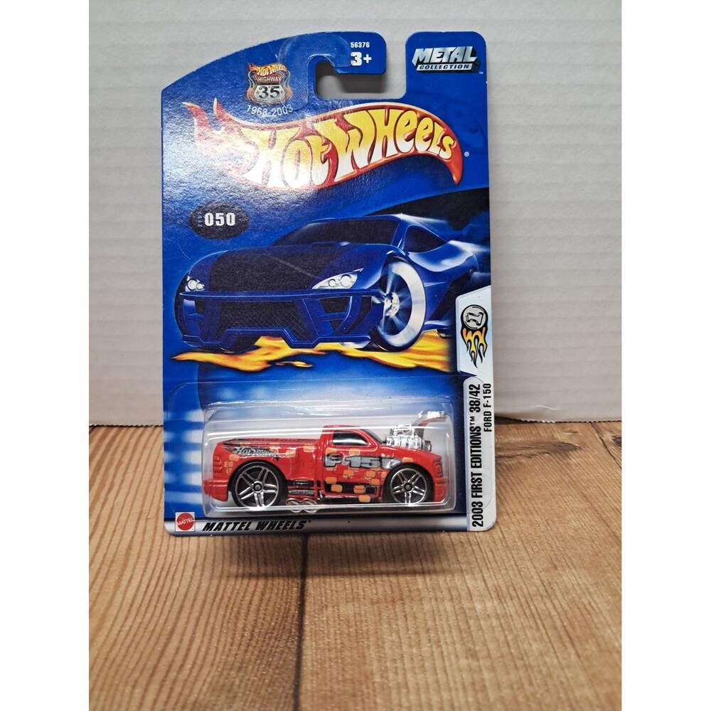 2003 Hot Wheels Ford F-150 First Editions Red #050